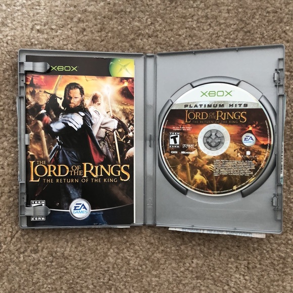 Lord of the Rings The Return of the King (Microsoft Xbox 2003) Platinum Hits - Picture 7 of 8
